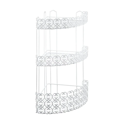 Полка Metaltex FLORENZ угловая 3-х секционная (424503)