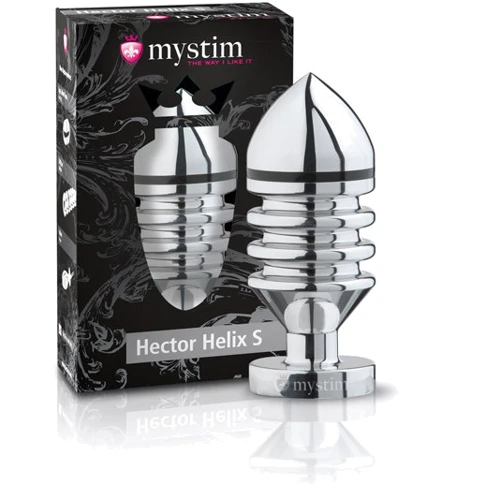 Mystim - Hector Helix Butt Plug S анальная пробка для электростимуляции