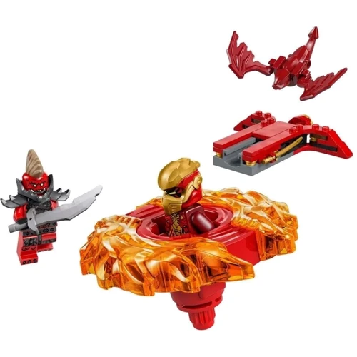 Конструктор LEGO Ninjago Дракон Кая Спін-джитсу 54 деталі (71823): Кількість деталей, шт. 54