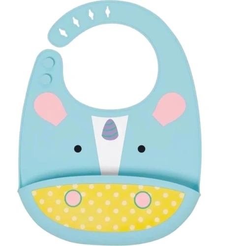 Нагрудник Skip Hop Zоо Единорог силиконовый (232204)