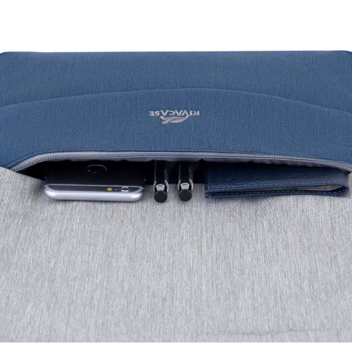 Сумка для ноутбуков RivaCase 15.6" Anti-Theft Water-repellent Grey/Dark Blue (7562) фото 16