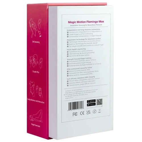 Смарт-виброяйцо Magic Motion Flamingo Max Pink