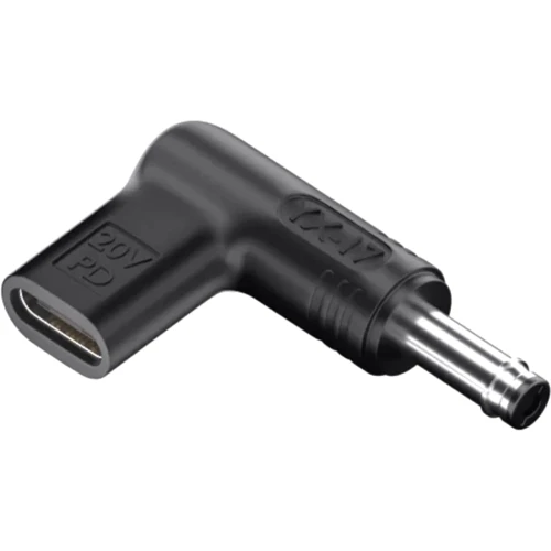 Адаптер Переходник питания для ноутбуков PD Type-C to DC 4.8x1.7mm 20V: Интерфейс подключения USB-C