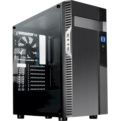 Корпус Silverstone PS14-E Black (SST-PS14B-E)