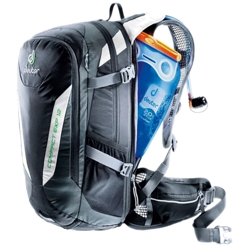 Рюкзак Deuter Compact EXP 16 black-granite (3200315-7410): Объем 16 + 3 л