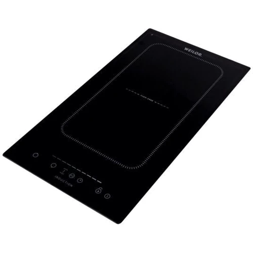 Варильна поверхня електрична Weilor WIS 370 BLACK: Кількість конфорок 2
