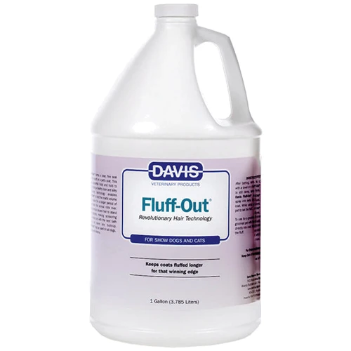 Davis Fluff Out ДЭВИС ФЛАФ АУТ средство для укладки шерсти собак и котов, спрей , 3.8 л.