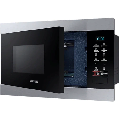 Встраиваемая микроволновая печь Samsung MG22M8074AT: Диаметр поддона 255 мм