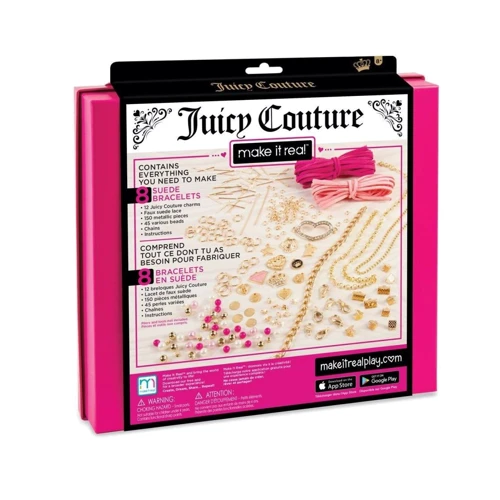 Набір для створення шарм-браслетів Make it Real Juicy Couture Романтичне побачення