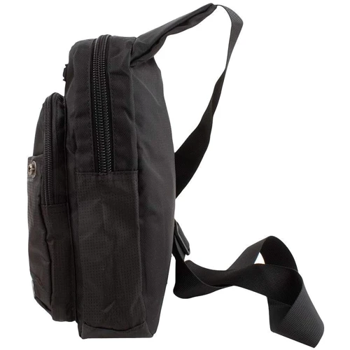 Чоловіча сумка-слінг Volunteer чорна (GB1698-19-black): Країна виробник Китай
