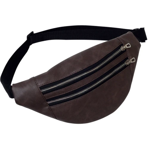 Мужская поясная сумка Sambag Hoso MSH светло-коричневая (82333061)