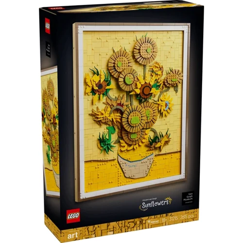 Блоковий конструктор LEGO Art Vincent van Gogh Соняшники (31215)