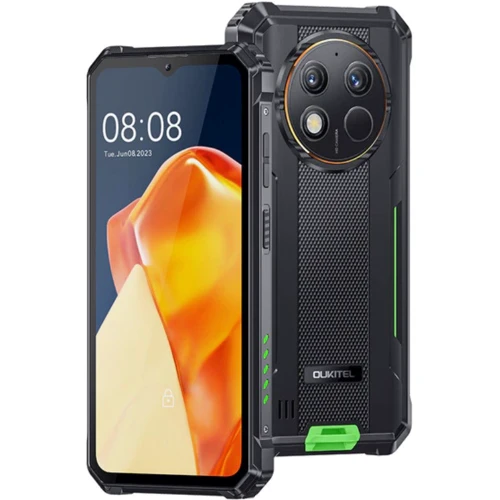 Смартфон Oukitel WP28 8/256GB Green: Дисплей 6.52" IPS (1600х720) / 269 ppi