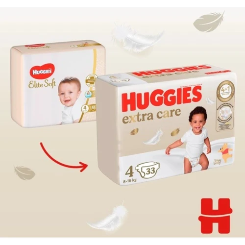 Подгузники Huggies Extra Care Size 3 (6-10 кг) 40 шт (5029053574400): Вес 6-10 кг