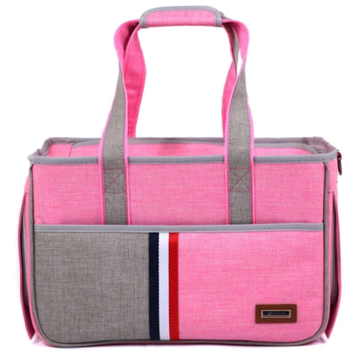 Сумка-перенесення Do Do Pet Denim Pink для собак і кішок S 26х19х43 см рожева (6931233200074)
