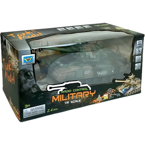 Танк на радіокеруванні Military (WL-303B) 2 кольори фото 4