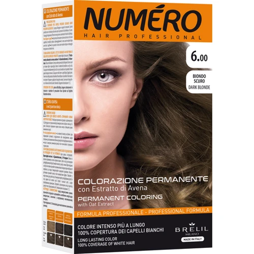 

Numero 6.00 Dark blonde Краска для волос (Темный блонд)