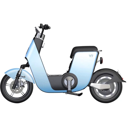 YADEA V7 600W, 48V20AH lithium, Голубой