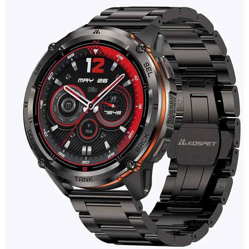 Смарт-годинник Kospet Tank T3 Ultra 2 Black Silicone Basic + Steel Premium: Види спорту Плавання, Велоспорт, Біг