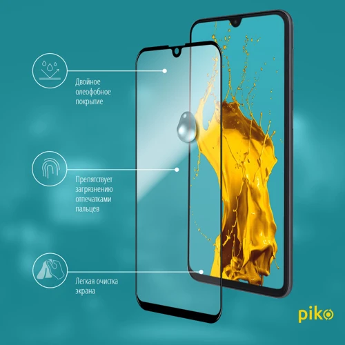 Аксесуар для смартфона Piko Tempered Glass Full Glue Black for Samsung A405 Galaxy A40: Матеріал Скло