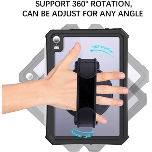 Аксессуар для iPad Shellbox Rotatable 2 in 1 Tablet Holder Black: Особенности Удобно держать в руке