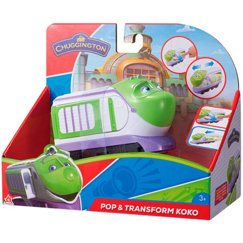 Паровозик Коко Chuggington Грай та трансформуй (EU890103)