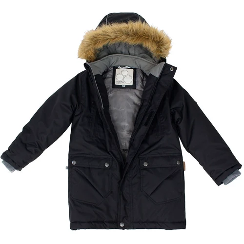 Куртка Huppa 17480030-70009-00L 176-182 черная: Тип Куртки