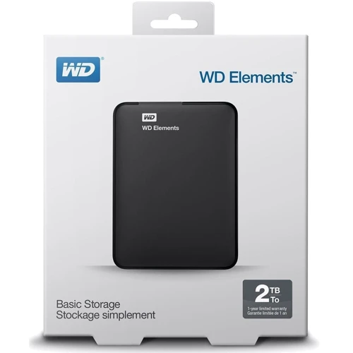 Зовнішній жорсткий диск WD Elements Portable 5 TB (WDBU6Y0050BBK): Вага, г 230