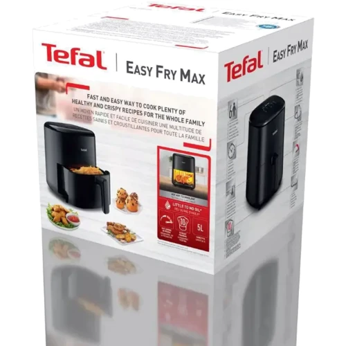Фритюрница Tefal Easy Fry Max EY245810: Максимальное количество масла 5 л