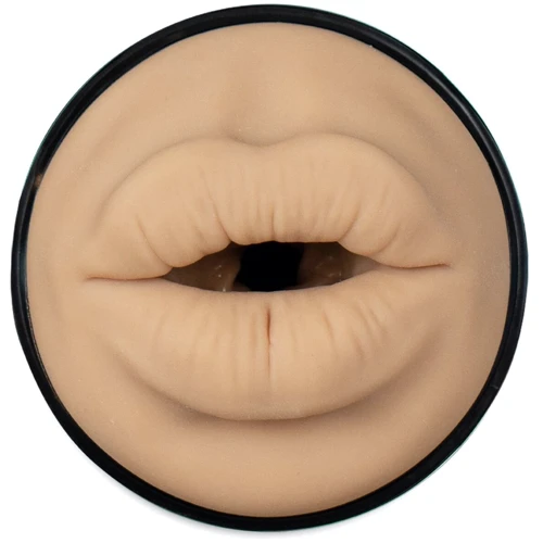 Мастурбатор Kiiroo Feel Victoria June Mouth Stroker PBC совместим с PowerBlow и Keon