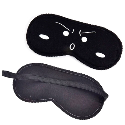Закрытая маска на глаза Smile BLACK, SKN-C070