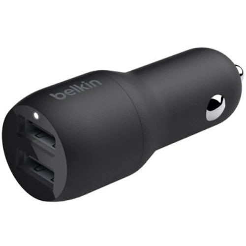Зарядное устройство Belkin Car Charger 2хUSB 24W Black with Cable USB to USB-C (CCE001BT1MBK): Особенности Быстрая зарядка