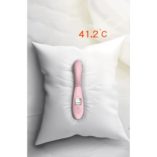 Вибратор с подогревом BOSS Series Lilo Pink