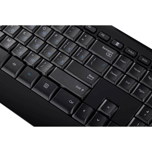 Комплект бездротовий Microsoft Wireless Desktop 850 (PY9-00012): Тип клавіш мембранный