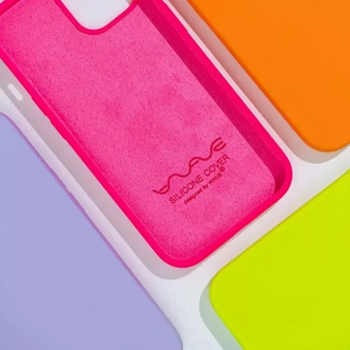 Чехол для iPhone WAVE Full Silicone Cover Deep Red for iPhone 15 Pro: Цвет красный