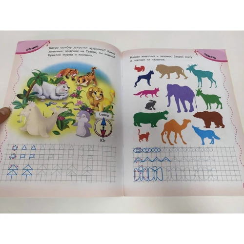 Тесты и прописи 5+. Задания + раскраски: Количество страниц 64