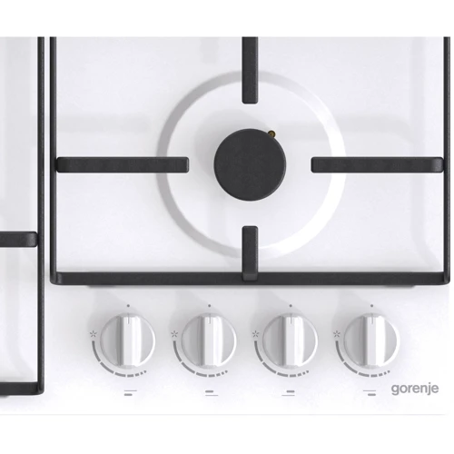 Варильна поверхня газова Gorenje G640EW: Кількість конфорок 4