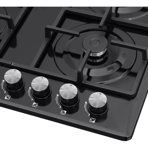 Варочная поверхность газовая Minola MGM 61421 BL: Количество конфорок 4