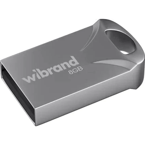 USB-флешка Wibrand 8Gb Hawk USB 2.0 Silver (WI2.0/HA8M1S)
