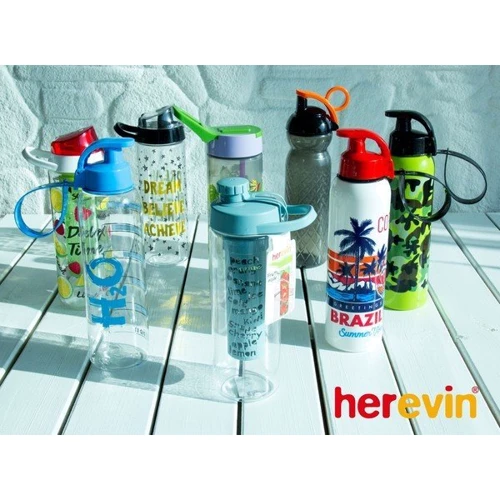 Бутылка Herevin Screw cap Nordic MIX для спорта 0.75 л (161567-590): Производитель HEREVIN