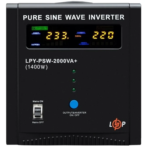 LogicPower LPY-PSW-2000VA+ 1400Вт (22873): Количество Euro-розеток, шт 2