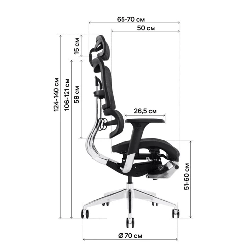 Кресло GT Racer X-802L Black (W-21 B-41) фото 10
