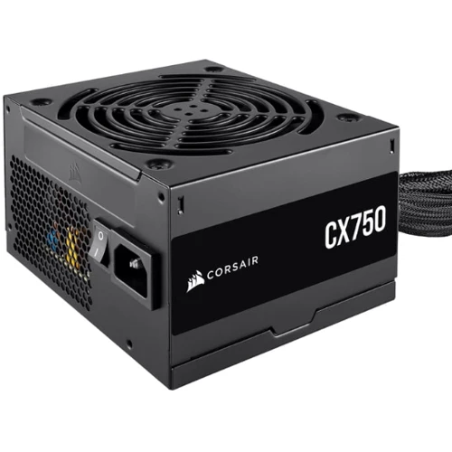 Блок питания Corsair CX750 (CP-9020279-EU) 750W: Модульные (съемные) кабеля Нет