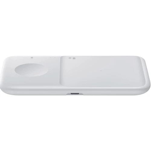 Зарядное устройство Samsung Wireless Charger Duo (with TA) White for Smartphones and Galaxy Watch (EP-P4300TWRGRU): Кабель в комплекте USB-C, отсоединяемый