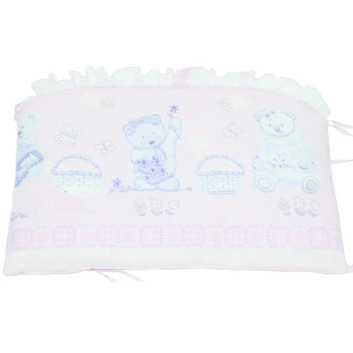 Ассоль Защита на кровать Мишка с машинкой Розовый: Производитель Ассоль