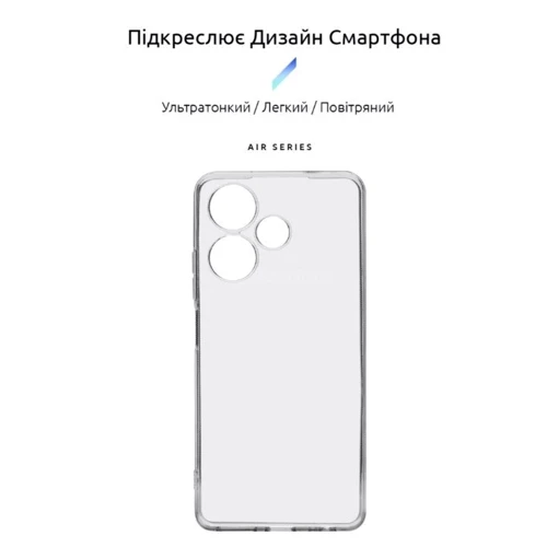 Чехол для телефонов ArmorStandart Air Series Camera cover Transparent for Infinix Hot 30 (X6831) (ARM69004): Совместимость Infinix Hot 30