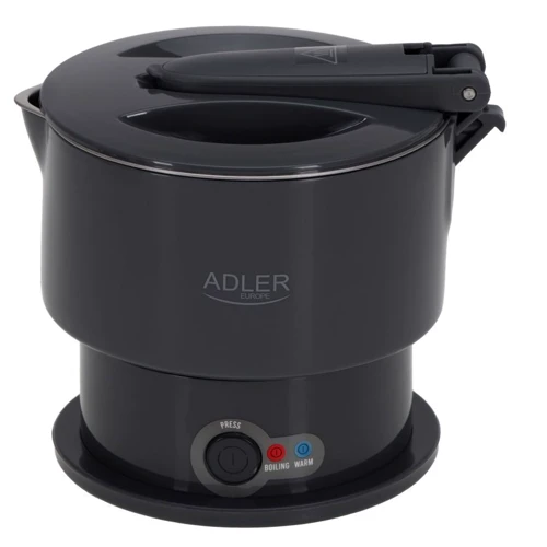 Электрочайник Adler AD 1377 Black: Мощность, Вт 600