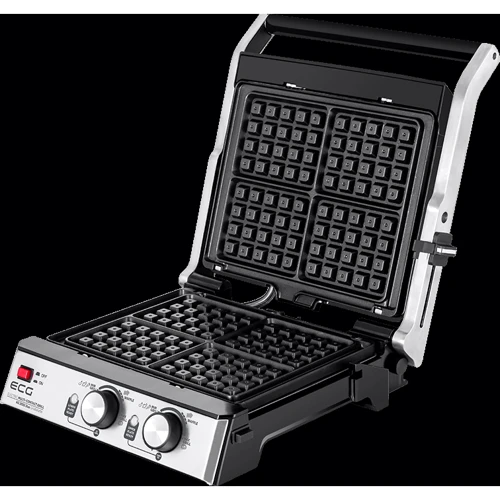 Электрогриль ECG KG 2033 Duo Grill & Waffle фото 8