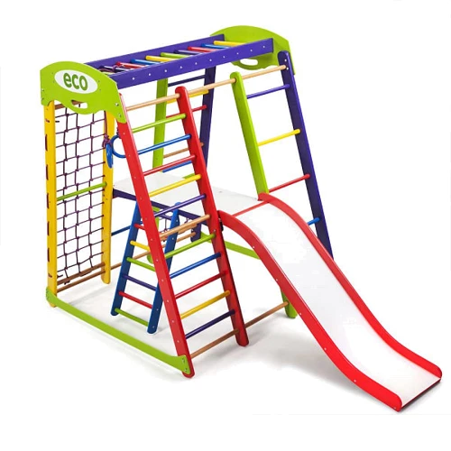 Спортивный комплекс для дома SportBaby «Акварелька Plus 2»