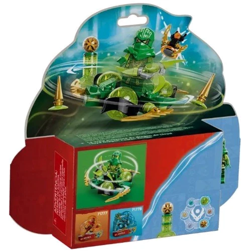 Конструктор LEGO NINJAGO Вращение Кружитцу Силы Дракона Ллойда 56 деталей (71779)